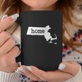 Distressed Massachusetts Home Shirt Massachusetts Shirt Coffee Mug Personalized Gifts