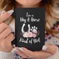 Dog And Horse Kind Of Girl Equestrian Horseback Riding Coffee Mug Unique Gifts