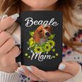Dog Mom Mothers Day Gift Sunflower Beagle Mom Coffee Mug Unique Gifts