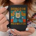 Dungeon Meowster Nerdy Halloween Cat Dad Coffee Mug Unique Gifts