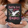 Eagle Just A Girl Who Loves Gift For Eagle Lovers Coffee Mug Funny Gifts