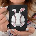 Easter Bunny Baseball - Funny Easter Baseball Rabbit Ears Coffee Mug Unique Gifts