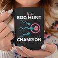 Egg Hunt Champion Funny Dad Easter Pregnancy Announcement Coffee Mug Unique Gifts