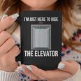 Elevator Mechanic Engineer Ride The Elevator Technician Coffee Mug Unique Gifts