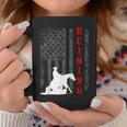 Equestrian Flag July 4Th Patriotic Horse Gifts Reining Horse Coffee Mug Unique Gifts
