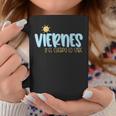 Es Viernes Y El Cuerpo Lo Sabe Spanish Teacher Gift Coffee Mug Unique Gifts