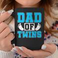 Family Twins Daddy Cute Footprint Dad Of Twins Twin Parents Coffee Mug Unique Gifts