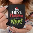 First Christmas As A Dad Funny New Mom Mommy Christmas Coffee Mug Unique Gifts