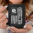 Football Dad American Flag Proud Dad Of Ballers Fathers Day Coffee Mug Unique Gifts