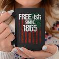 Free-Ish Since 1865 Juneteenth Day Flag Black Pride Tshirt Coffee Mug Unique Gifts
