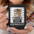 Funny Catnip Made Me Do It - Cat Lover Gift Men Women Coffee Mug Unique Gifts