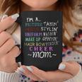 Funny Cheerleading Mom S For Cheer Moms Coffee Mug Funny Gifts