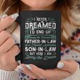 Funny Father In Law Of A Freaking Awesome Son In Law Coffee Mug Unique Gifts