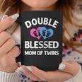 Funny New Mom Of Twins Gift For Women Mother Announcement Coffee Mug Funny Gifts