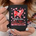Funny Papillon Is My Valentine Dog Lover Dad Mom Boy Girl Coffee Mug Unique Gifts