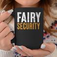 Funny Parents Lazy Easy Costume Fairy Security Halloween Dad Coffee Mug Personalized Gifts