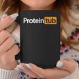 Funny Protein Tub Fun Adult Humor Joke Workout Fitness Gym Coffee Mug Unique Gifts