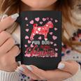 Funny Pug Dog Is My Valentine Dog Lover Dad Mom Boy Girl Coffee Mug Unique Gifts