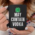 Funny St Patricks Day Shirt Women Men Gift May Contain Vodka Coffee Mug Unique Gifts