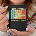 Funny Turtle Design Sea Turtle Lover Men Women Boys Girls Coffee Mug Funny Gifts