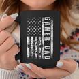 Gamer Dad American Flag Funny Video Gaming Fathers Day Coffee Mug Unique Gifts