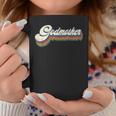 Godmother Gifts Women Retro Vintage Mothers Day Godmother Coffee Mug Funny Gifts