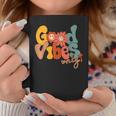 Good Vibes Only Flower Hawaii Beach Summer Vacation Family Coffee Mug Unique Gifts