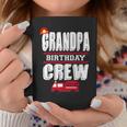 Grandpa Birthday Crew Fire Truck Fireman Party Coffee Mug Unique Gifts