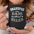 Grandpas Are Dads Without Rules Funny Grandpa Gift Coffee Mug Unique Gifts