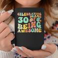 Groovy Celebrating 30 Years Of Being Awesome 30Nd Birthday Coffee Mug Funny Gifts