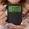 Grumpy Old Man Funny Fathers Day For Men Sarcastic Gift For Mens Coffee Mug Unique Gifts