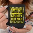 GrumpyFor Men Funny Danger Grumpy Old Man Gift For Mens Coffee Mug Unique Gifts
