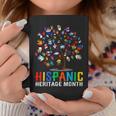 Hand Flag Tree Root Latino National Hispanic Heritage Month Coffee Mug Unique Gifts