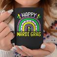 Happy Mardi Gras Leopard Boho Rainbow Women Girls Kids Gifts V6 Coffee Mug Funny Gifts