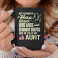 Hero Wears Dog Tags Combat Boots Proud Military Aunt Gift Coffee Mug Funny Gifts