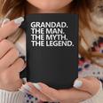 Herren Granddad The Man The Myth The Legend Vatertag Tassen Lustige Geschenke