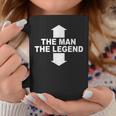 Herren The Man The Legend Lustiges Mann Legende Pfeile Männer Tassen Lustige Geschenke