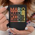 Herren Retro Mario Mann Mythos Legende Geburtstag Geschenk Tassen Lustige Geschenke