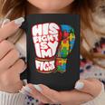 His Fight Is My Fight Autism Awareness Day For Mom Dad Coffee Mug Funny Gifts