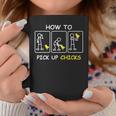 How To Pick Up Chicks Funny Farm Sarcastic Joke Farmer Gifts Coffee Mug Unique Gifts