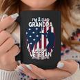 I Am A Dad Grandpa And A Veteran Nothing Scares Me Usa V2 Coffee Mug Funny Gifts