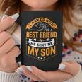 I Asked God For A Best Friend He Sent Me My SonFathers Day Coffee Mug Personalized Gifts