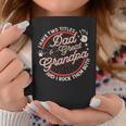 I Have Two Titles Dad And Great Grandpa Men Vintage Grandpa Coffee Mug Funny Gifts