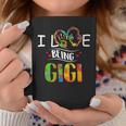 I Love Being A Gigi Art Matching Family Mother Day Coffee Mug Funny Gifts