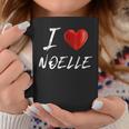 I Love Heart Noelle Family NameCoffee Mug Funny Gifts