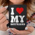 I Love My Boyfriend Funny I Heart Love Hot My Bf Custom Coffee Mug Personalized Gifts