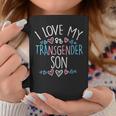 I Love My Transgender Son Transsexual Trans Pride Mom Dad Coffee Mug Unique Gifts