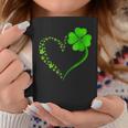 I Love You Hand Sign Language Heart Shamrock St Patricks Day Coffee Mug Funny Gifts