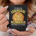 Ich Bin Der Legendäre Pizzabäcker Weltbester Pizzabäcker Tassen Lustige Geschenke