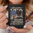 Im A Dad Opa And A Veteran Funny Opa Fathers Day Gift Gift For Mens Coffee Mug Unique Gifts